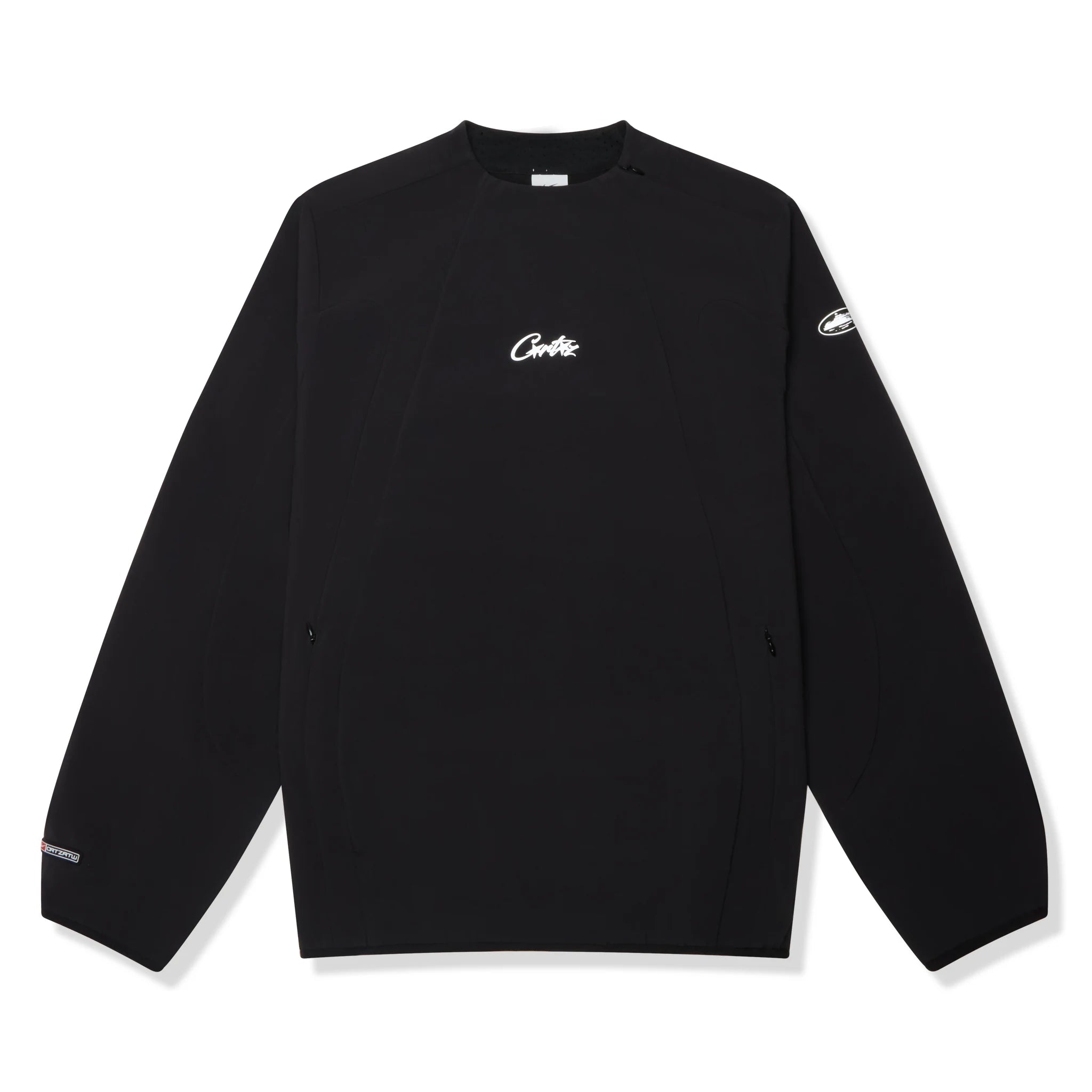 Front view of Nike x Corteiz NRG Midlayer Onyx Top